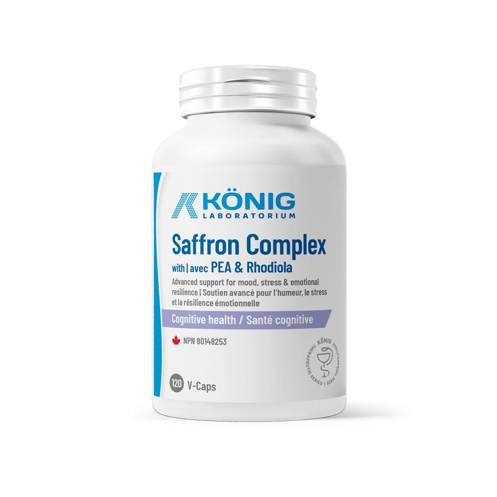 WhatsApp Image 2026 10 28 at 12.57.55 PM Șofran Saffron Complex cu PEA și Rhodiola Konig, 120 capsule vegetale