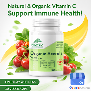 acerola organic Acerola Vitamina C – 60 capsule/ 120 capsule - imagine 3