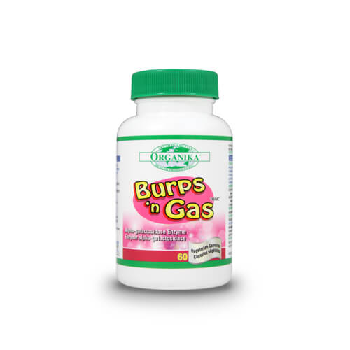 Burps 'n Gas - neutralizeaza gazele din stomac si flatulenta din intestine
