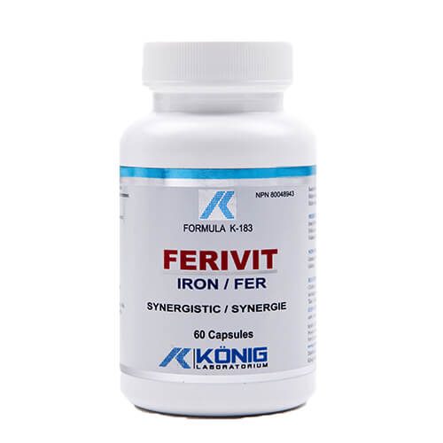 Ferivit - Fier sinergetic - 60 capsule