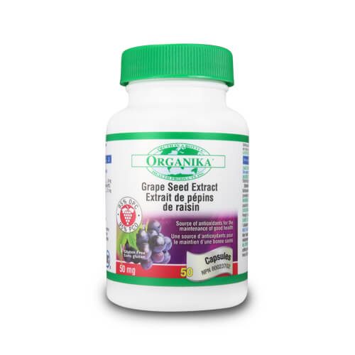 Extract standardizat din samburi de strugure - 50 mg - 50 capsule