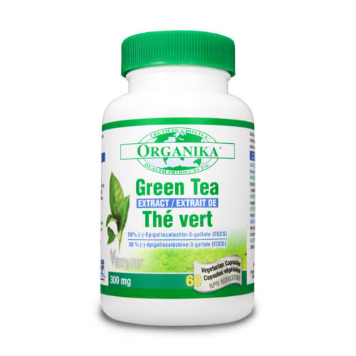 Green tea - extract concentrat de ceai verde forte - 300 mg - 60 capsule