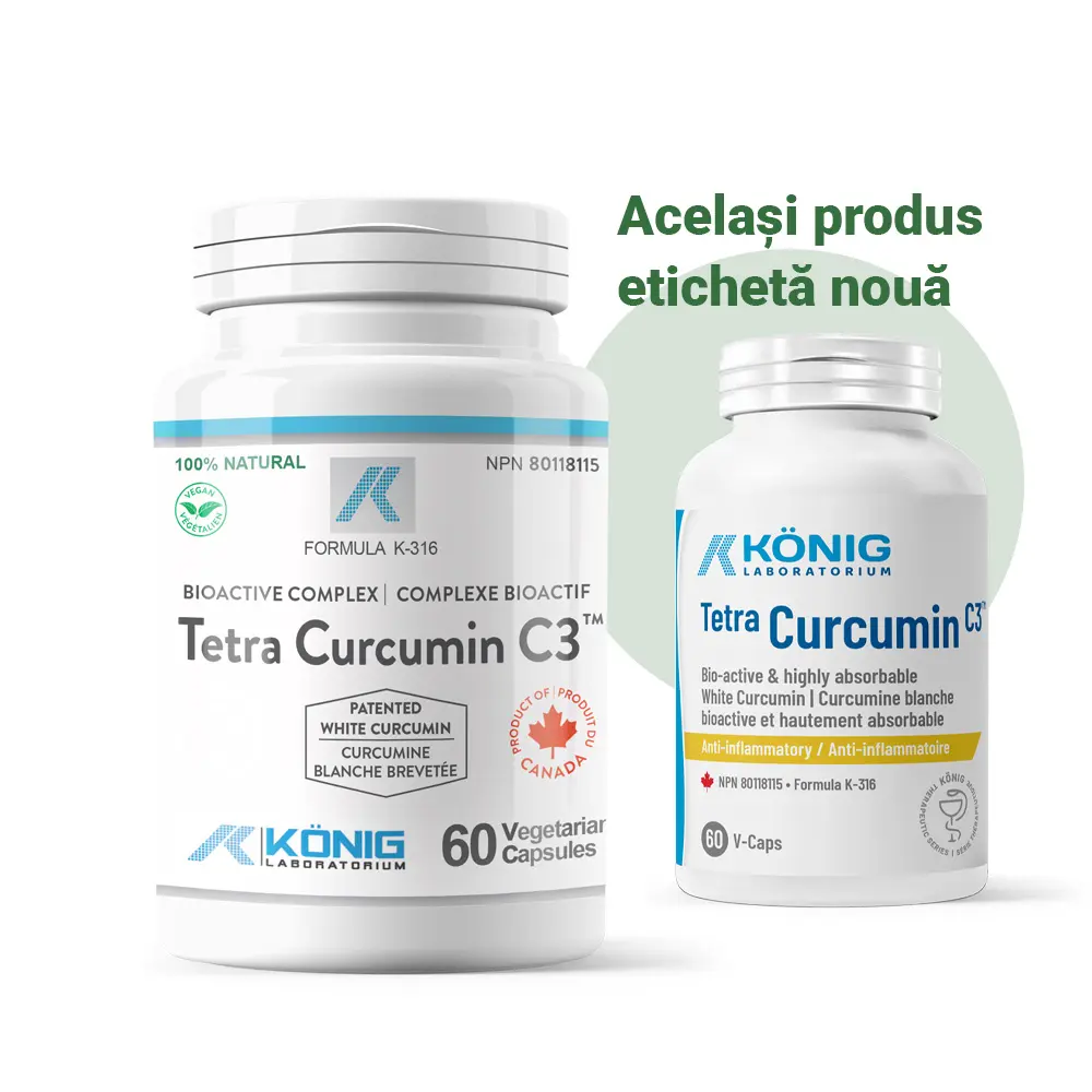 hu tetra curcumin oldvsnew konig Tetra Curcumin C3 – Tetracurcumina