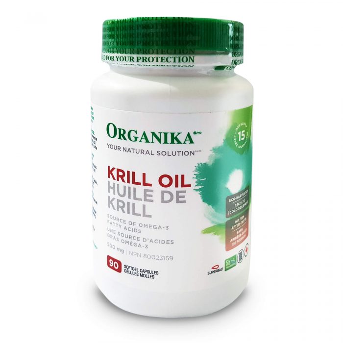 Krill Oil Forte - Ulei De Crevete Krill Organika - 500 Mg - 90 Capsule