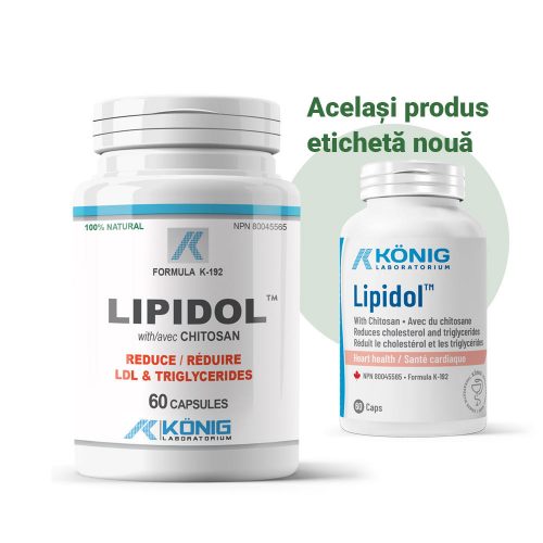 Lipidol ambalaj nou vs ambalaj vechii