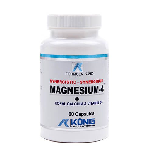 Magnesium-4 cu calciu coral si vitamina B6
