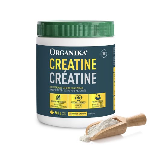 Creatină Monohidrat Pudră 500g – Organika Health