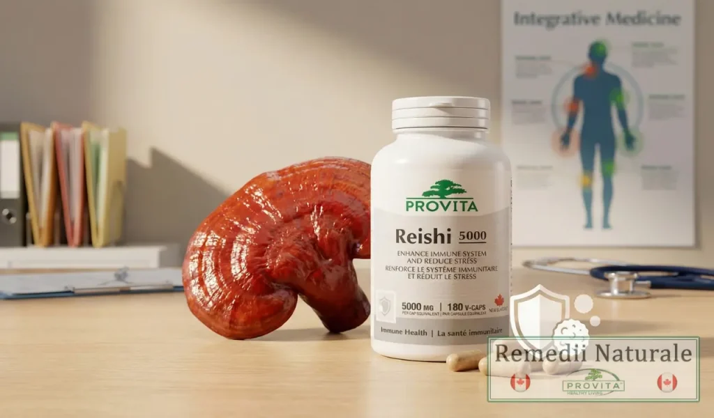 reishi ciuperca terapeutica sistem imunitar beneficii Reishi – ciupercă terapeutică pentru sistemul imunitar și protecție celulară