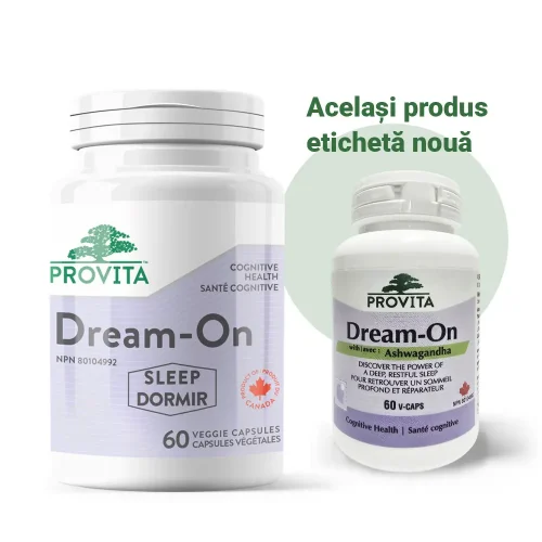 Dream ON Eticheta noua