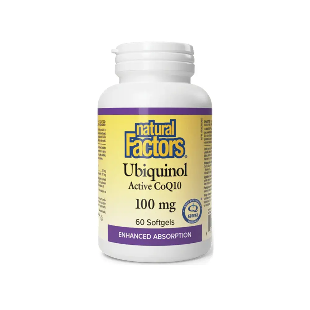 ubiquinol 100mg natural factors ubiquinol 100mg