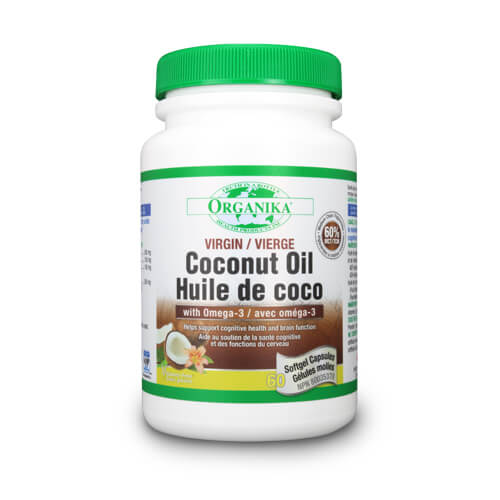 Ulei de cocos cu Omega-3 (Virgin Coconut Oil)