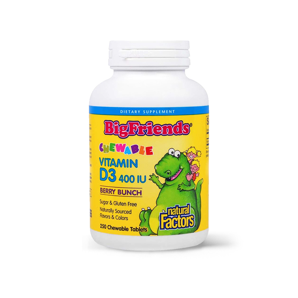Vitamina D3 masticabila pentru copii