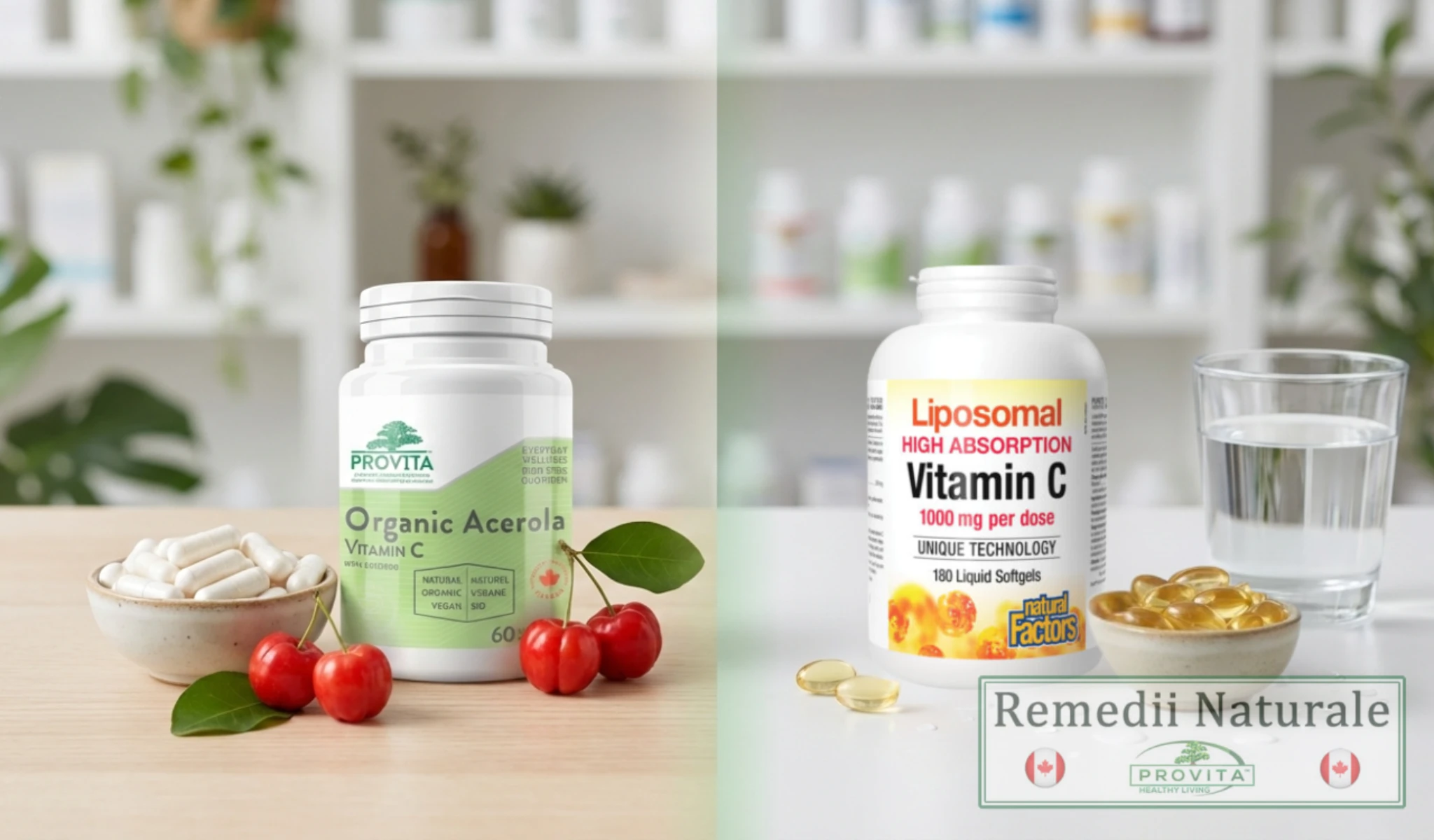 vitamina c naturala vs vitamina c lipozomala 2 Vitamina C Naturală din Acerola comparată cu Vitamina C Lipozomală – ghid comparativ produse și absorbție