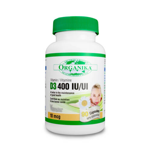 Vitamina D3 400 UI - 10 mcg - 90 capsule