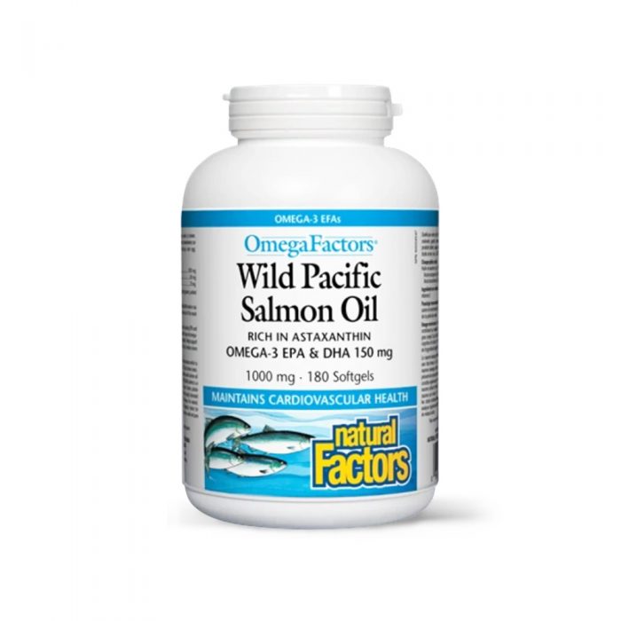 wild pacific salmon oil natural factors